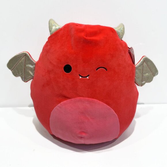 Squishmallows - Karlie the Devil Bat, 12 Inch, Hot Pink, Metallic Highlights - Picture 3 of 10